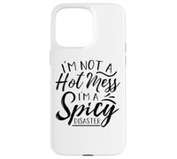 Custodia per iPhone 15 Pro Max Non sono un disastro, sono un disastro piccante Mamma Papà