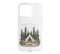 Custodia per iPhone 15 Pro Max Northern Woods Whisper My Name Forest Camping