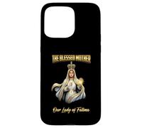 Custodia per iPhone 15 Pro Max Nostra Signora di Fatima Mariano Cattolica