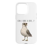 Custodia per iPhone 15 Pro Max Occhiali da sole Seagull Can I Have A Bite Humor