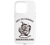 Custodia per iPhone 15 Pro Max Off To Commit Shenanigans Frog