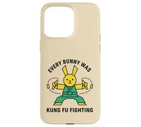 Custodia per iPhone 15 Pro Max Ogni coniglio era Kung Fu combattendo Karate Rabbit