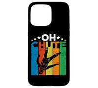 Custodia per iPhone 15 Pro Max Oh Chute Skydiving Parachutist Skydive Parachuting Skydiver