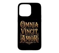 Custodia per iPhone 15 Pro Max Omnia Vincit Amor Tutto è conquistato dall'amore