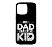 Custodia per iPhone 15 Pro Max Orgoglioso papà di un Jiu Jitsu Kid Arti Marziali