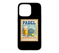 Custodia per iPhone 15 Pro Max Padel Millennials Club: La Divertente Generazione Della