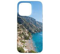 Custodia per iPhone 15 Pro Max Paesaggio scenico del villaggio sul mare della scogliera della Costiera Amalfitana