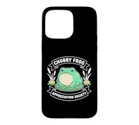 Custodia per iPhone 15 Pro Max Paffuto Frog Appreciation Society Amphibian Hobbyist