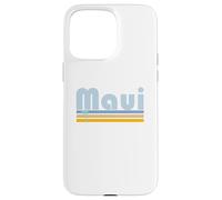 Custodia per iPhone 15 Pro Max Palma retrò Maui, Hawaii