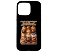 Custodia per iPhone 15 Pro Max Panellets by the Dozen Catalan Crunch American Brunch