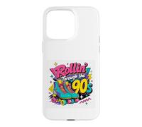 Custodia per iPhone 15 Pro Max Pattini a rotelle anni '90 regalo per lei nostalgia
