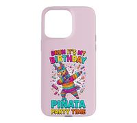 Custodia per iPhone 15 Pro Max Pennello per compleanno Pinata It's My Birthday Party Birthday Kids