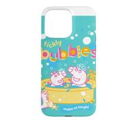 Custodia per iPhone 15 Pro Max Peppa Pig Bubbles