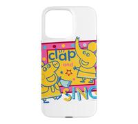 Custodia per iPhone 15 Pro Max Peppa Pig Clap and Sing