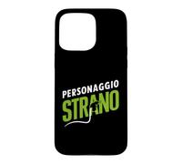 Custodia per iPhone 15 Pro Max Personaggio Strano Persona Fuori Dagli Schemi Ironica