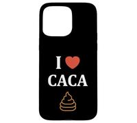 Custodia per iPhone 15 Pro Max Péteur prout j'aime le caca Humour i love caca