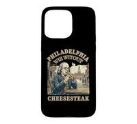 Custodia per iPhone 15 Pro Max Philly Cheesesteaks Wiz Wit Benjamin Franklin Filadelfia