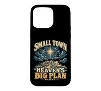 Custodia per iPhone 15 Pro Max Piccolo Town Heaven's Big Plan Micah 5:2 Natale cristiano