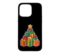 Custodia per iPhone 15 Pro Max Pila di scatole con stella
