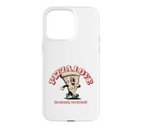 Custodia per iPhone 15 Pro Max Pizza Love In Crust We Trust (Dichiarazione di cibo divertente)