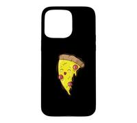 Custodia per iPhone 15 Pro Max Pizza Piece è felice Fast Food Stone Oven