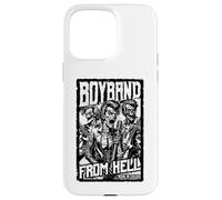 Custodia per iPhone 15 Pro Max Poster divertente con musica di Halloween e film horror