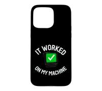 Custodia per iPhone 15 Pro Max Programmer It Worked On My Machine Coding Joke