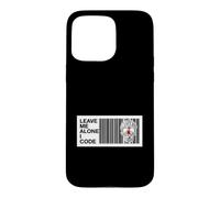 Custodia per iPhone 15 Pro Max Programmer Leave Me Alone I Code Circuit Skull