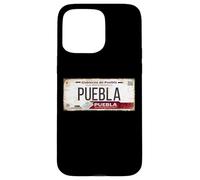Custodia per iPhone 15 Pro Max Puebla Mexico License Plate Mexican Travel Vacation Beach