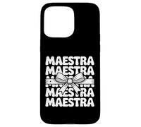 Custodia per iPhone 15 Pro Max Puerto Rico Maestra Coquette Bow Boricua Insegnante di spagnolo