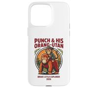 Custodia per iPhone 15 Pro Max Punch e il suo orango coraggioso piccolo esploratore 2026