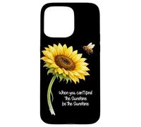 Custodia per iPhone 15 Pro Max Quando non riesci a trovare il sole essere il girasole del sole