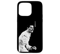 Custodia per iPhone 15 Pro Max Queen Live Magic Tour Freddie Mercury Newcastle '86
