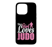 Custodia per iPhone 15 Pro Max Questa ragazza ama la grazia e la tenacia del judo