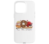 Custodia per iPhone 15 Pro Max Questo gioco di baseball della stagione - Eat Sleep Baseball Repeat