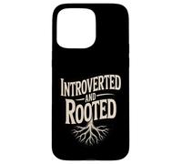 Custodia per iPhone 15 Pro Max Radici dell'albero della natura introverse e radicate