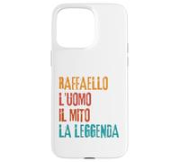 Custodia per iPhone 15 Pro Max Raffaello L'Uomo Il Mito La Leggenda Festa di Compleanno