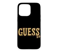 Custodia per iPhone 15 Pro Max Raffreddare Indovina So Emblema