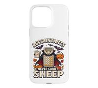 Custodia per iPhone 15 Pro Max Ragionieri Non Contare Le Pecore Divertente Ragioniere Di Halloween
