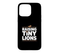 Custodia per iPhone 15 Pro Max Raising Tiny Lions