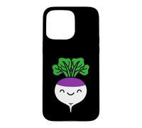 Custodia per iPhone 15 Pro Max Rapa vegetali divertenti alimenti alimentari semplice rapa