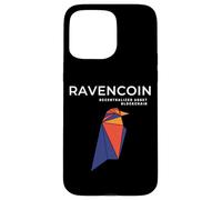 Custodia per iPhone 15 Pro Max Ravencoin RVN asset decentralizzato Blockchain
