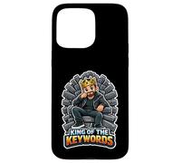 Custodia per iPhone 15 Pro Max Re Delle Parole Chiave Divertente SEO Marketer Uomini