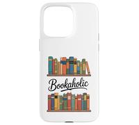 Custodia per iPhone 15 Pro Max Reading as a Bookaholic per gli amanti dei libri