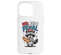 Custodia per iPhone 15 Pro Max Red White And Feral