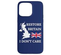 Custodia per iPhone 15 Pro Max RESTORE BRITAIN NON MI CAUSA ORGOGLIO BRITANNICO REGNO UNITO