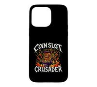 Custodia per iPhone 15 Pro Max Retro Arcade Gamer Coinslot Crusader