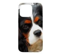 Custodia per iPhone 15 Pro Max Ritratto Di Un Re Carlo Cavalier Spaniel