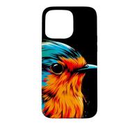 Custodia per iPhone 15 Pro Max Robin Stile minimalista e vivace Compleanno