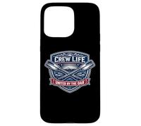 Custodia per iPhone 15 Pro Max Rowing Crew Life United By The Remo Team Motto Rower Citazione